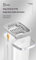 Microfiber Flat Mop & Bucket Set – Floor Cleaning