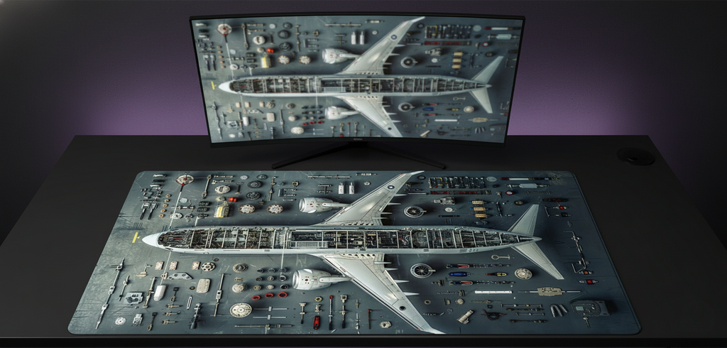 Aircraft Parts Spread Deskmat (XXL)