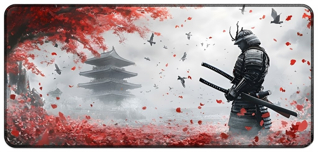Cherry Blossom Samurai Deskmat (XXL)