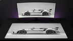 Porshe 911 White Deskmat (XXL)