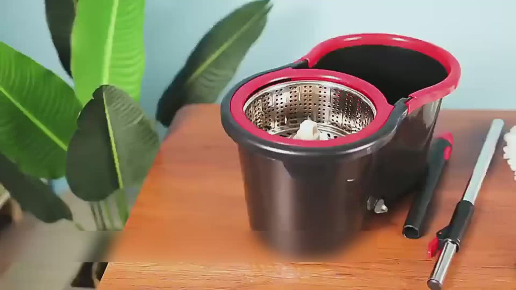 Spin Mop & Bucket Set – Hands-Free Floor Cleaning