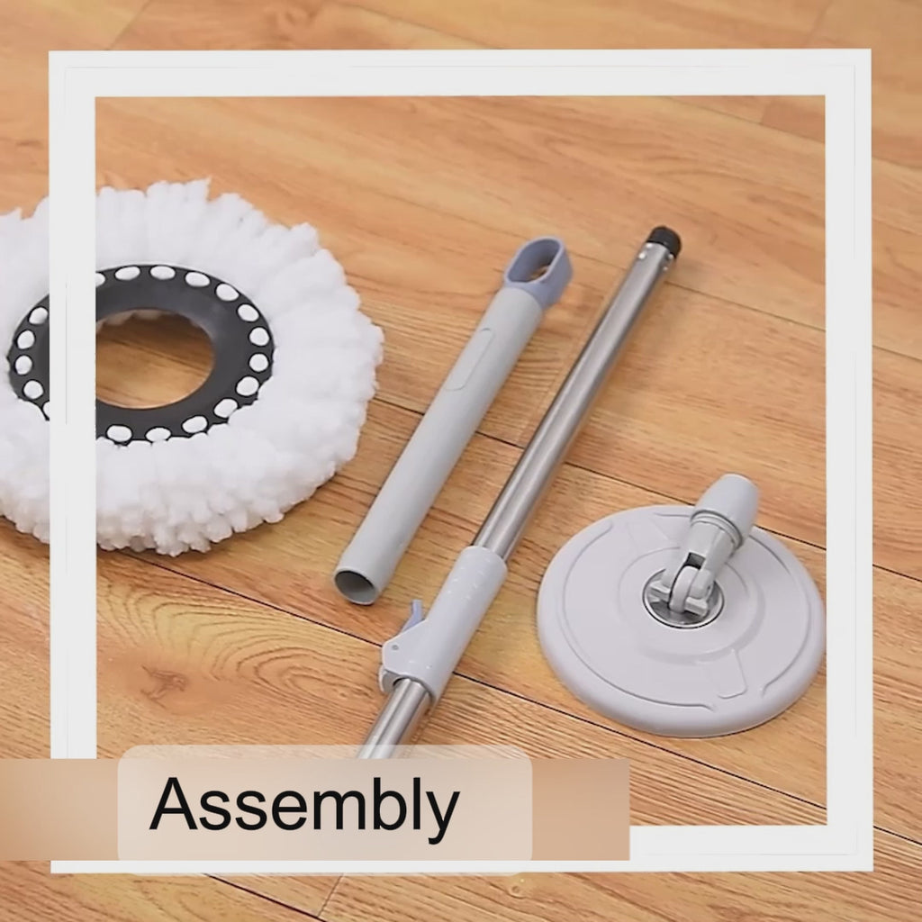 360° Magic Spin Mop & Bucket Set – Effortless Floor Cleaning